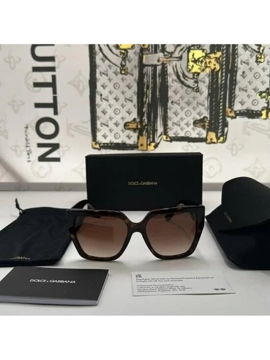 Dolce and Gabbana Brown Gradient Butterfly Ladies Sunglasses DG4438 502/13 55 main image 13
